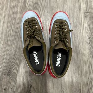 Camper boots, size 38, multicolor (green, blue, red)
